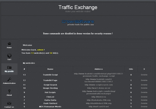 Product picture Premium Traffic Exchange Script
